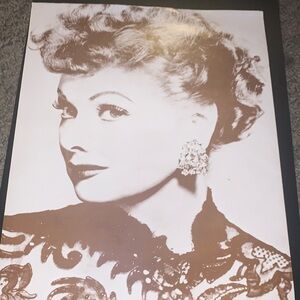 Lucille Ball Classic Black & White Photo